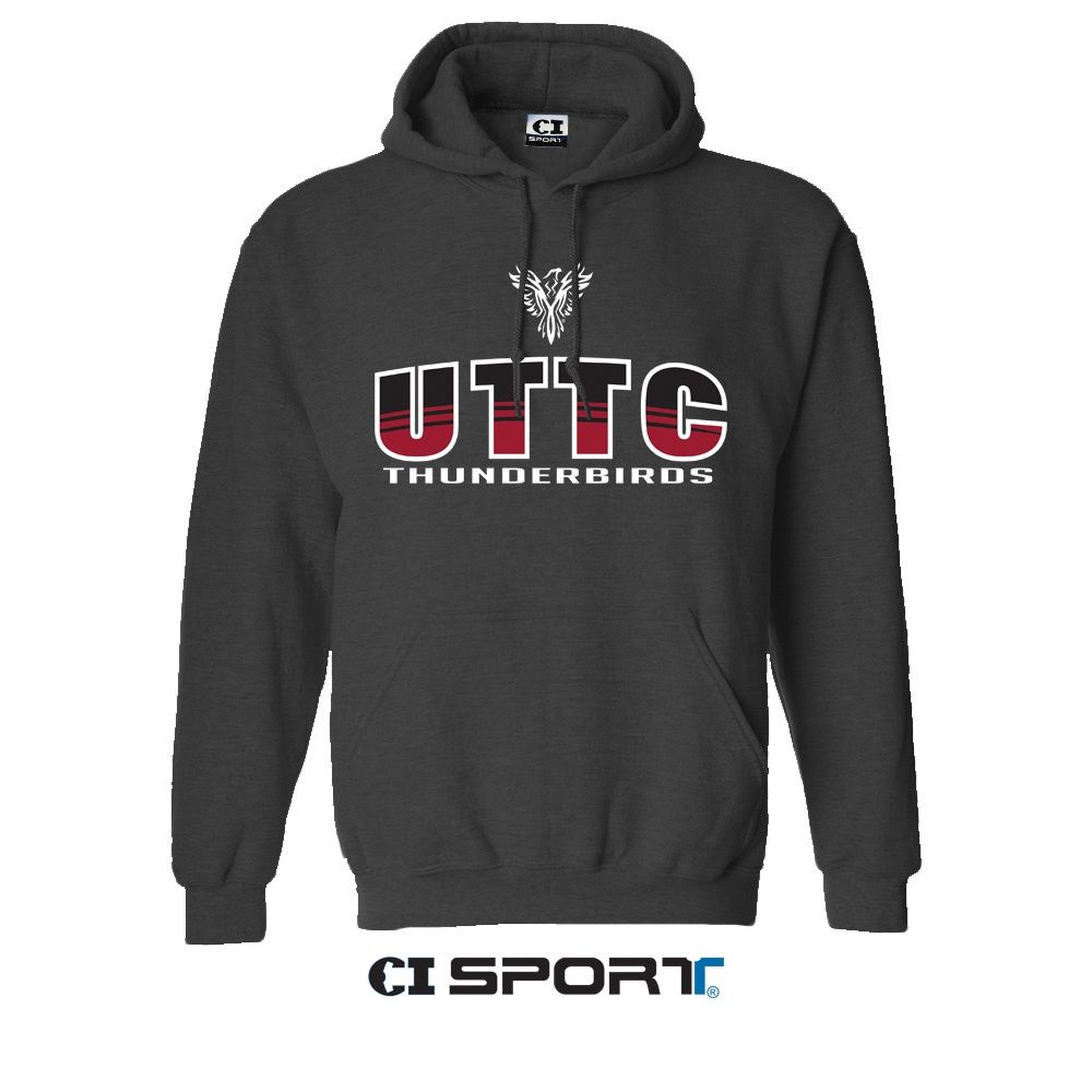 CI TYCHO HOODIE-CHARCOAL HTR.