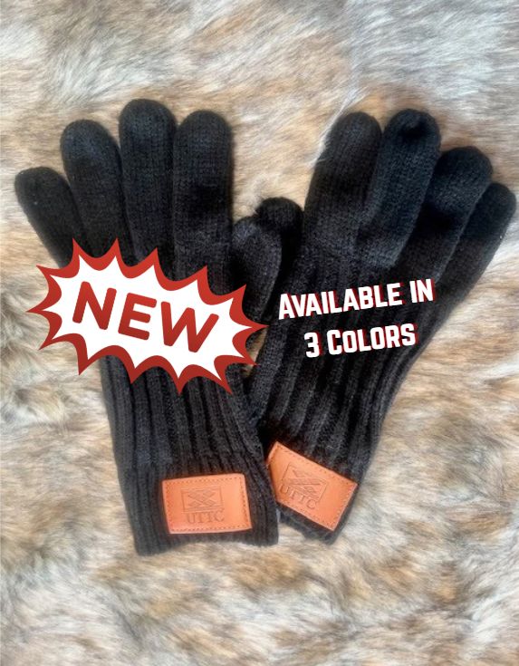 UTTC KNIT PATCH GLOVES