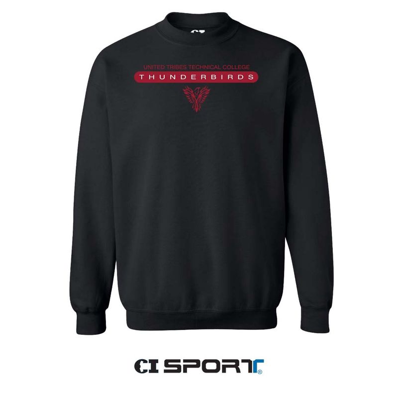 TBIRDS WOODS CREWNECK SWEATSHIRT-BLACK