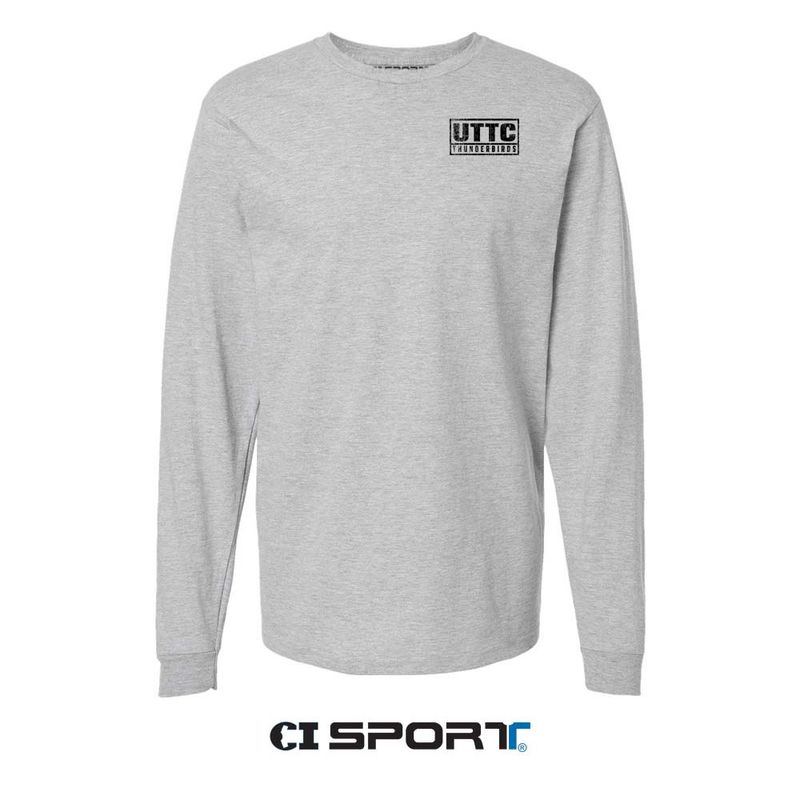 UTTC BABBLER L/S GRAY TEE