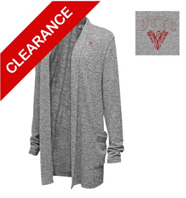 UTTC GLAMA LADIES CARDIGAN -MARBLE GRAY