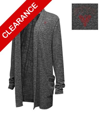 UTTC GLAMA LADIES CARDIGAN -MIDNIGHT BLK