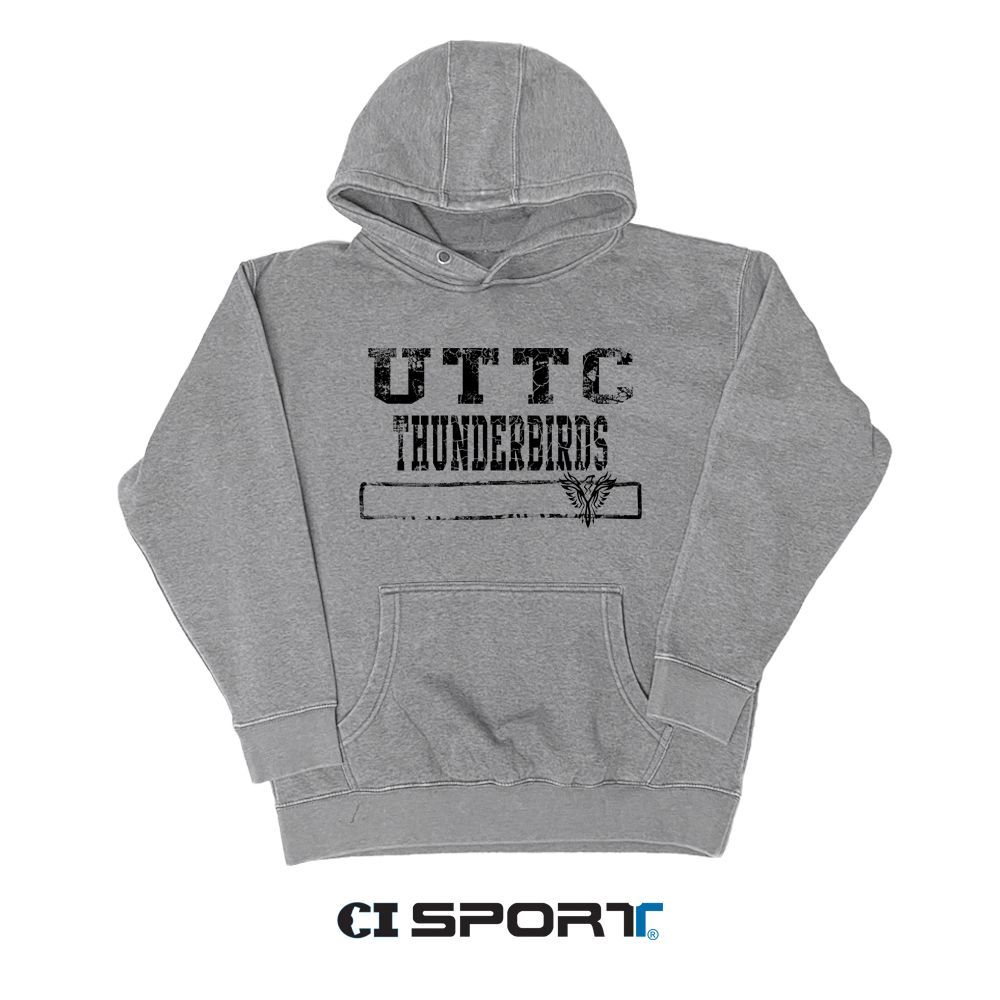 UTTC THROWBACK MALIBU HOODIE -GRAY