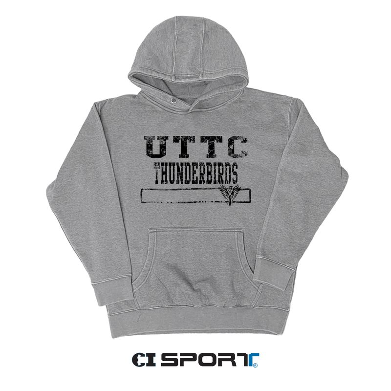 UTTC THROWBACK MALIBU HOODIE -GRAY