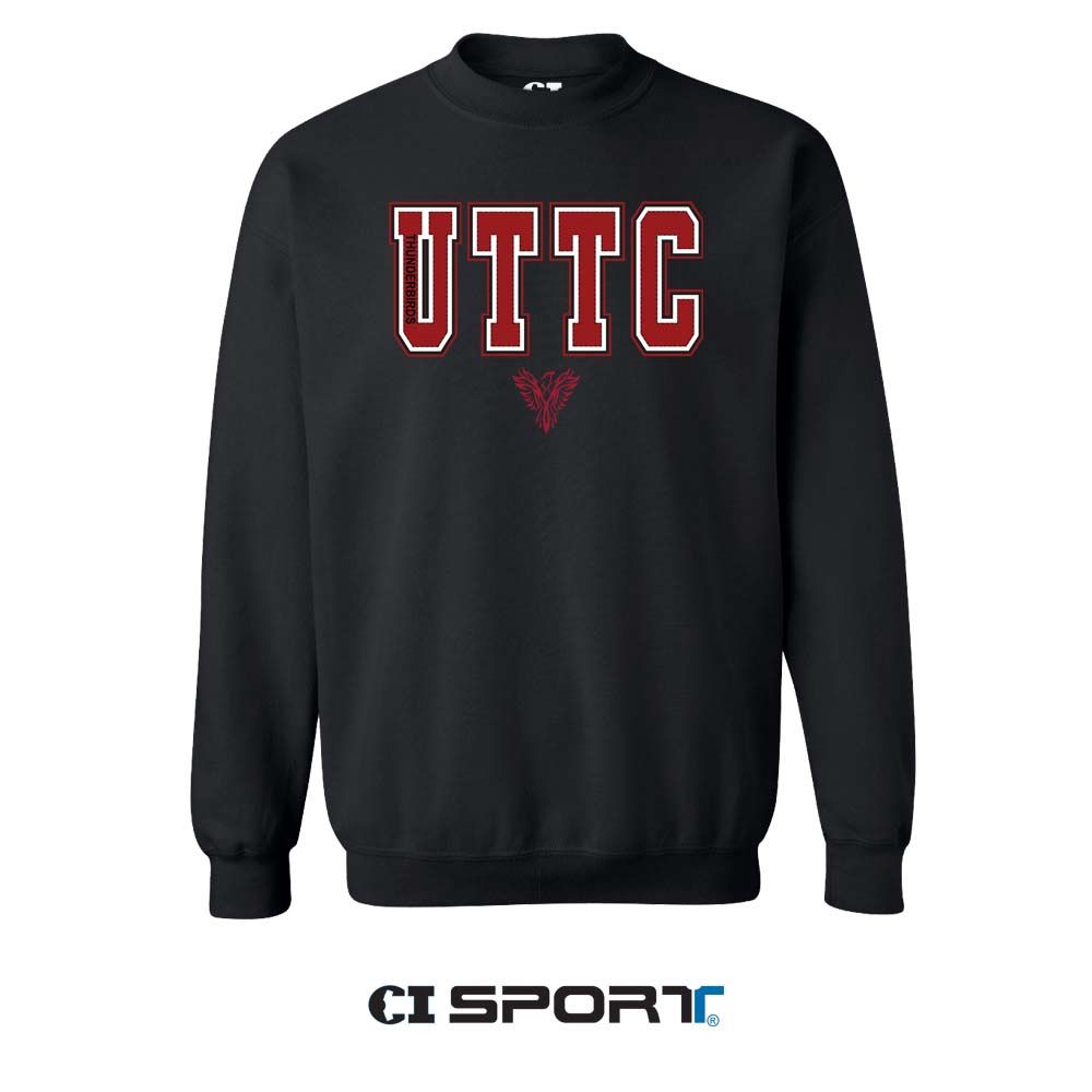UTTC BLACKJACK CREWNECK -BLACK