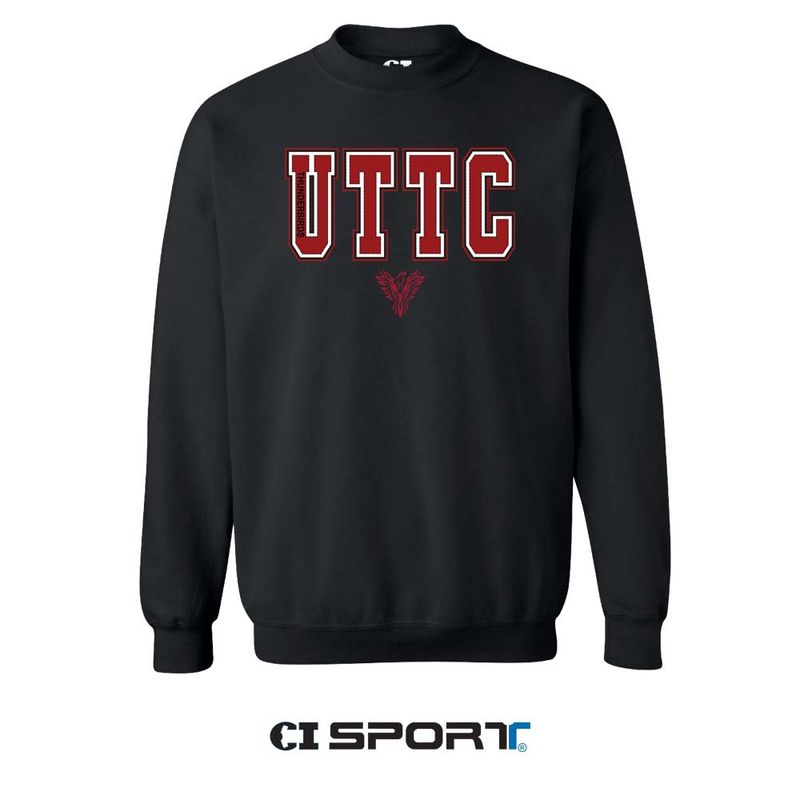 UTTC BLACKJACK CREWNECK -BLACK