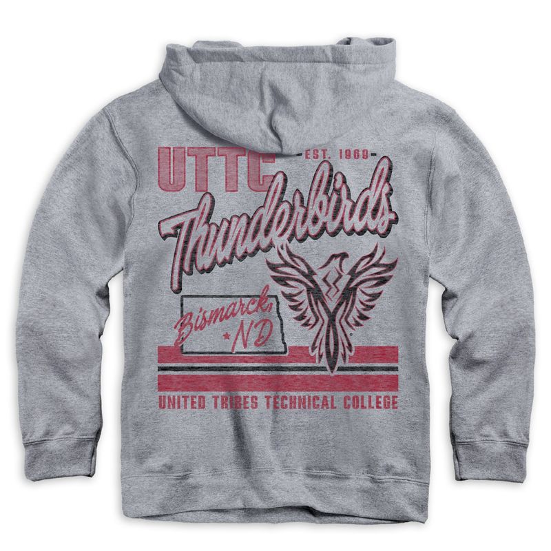 UTTC BIG &amp; BOLD HOODIE - SPORT GREY
