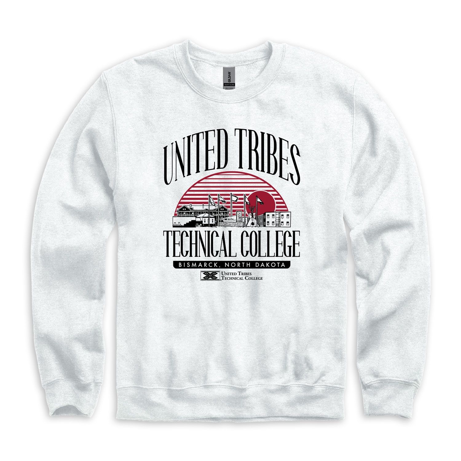 UTTC CAMPUS HORIZON CREWNECK - ASH