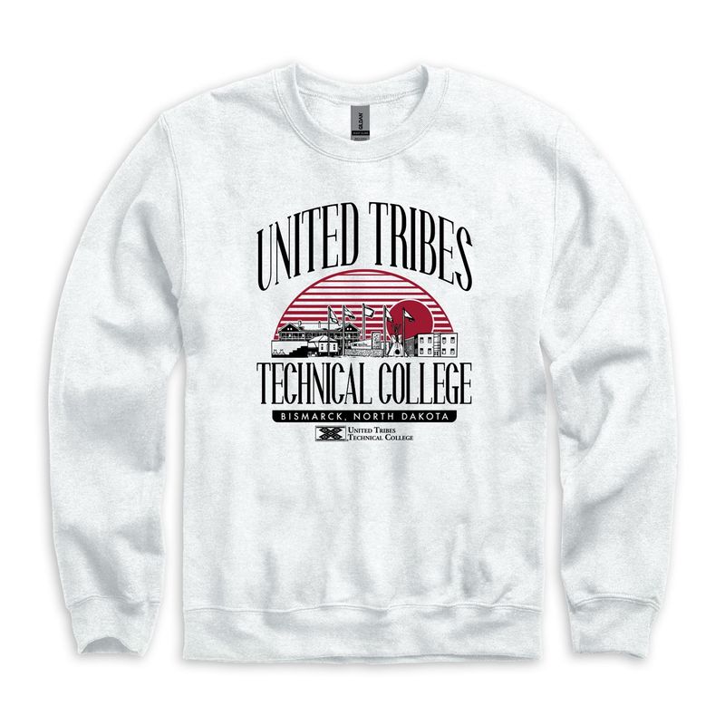 UTTC CAMPUS HORIZON CREWNECK - ASH
