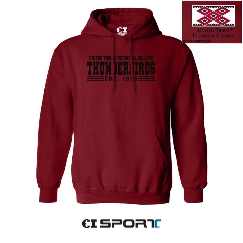TBIRDS GOOSE HOODIE - CARDINAL