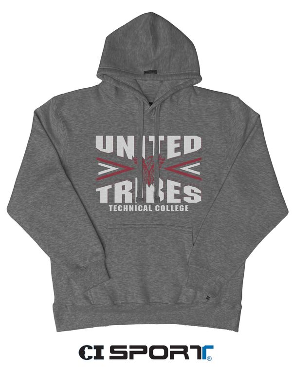 UTTC SHELDUCK HOODIE - CHARCOAL HEATHER