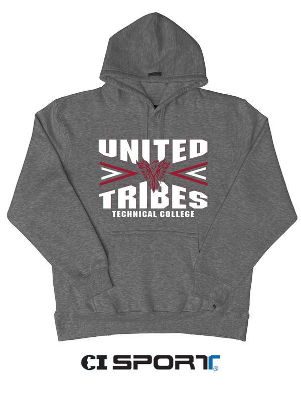 UTTC SHELDUCK HOODIE - CHARCOAL HEATHER