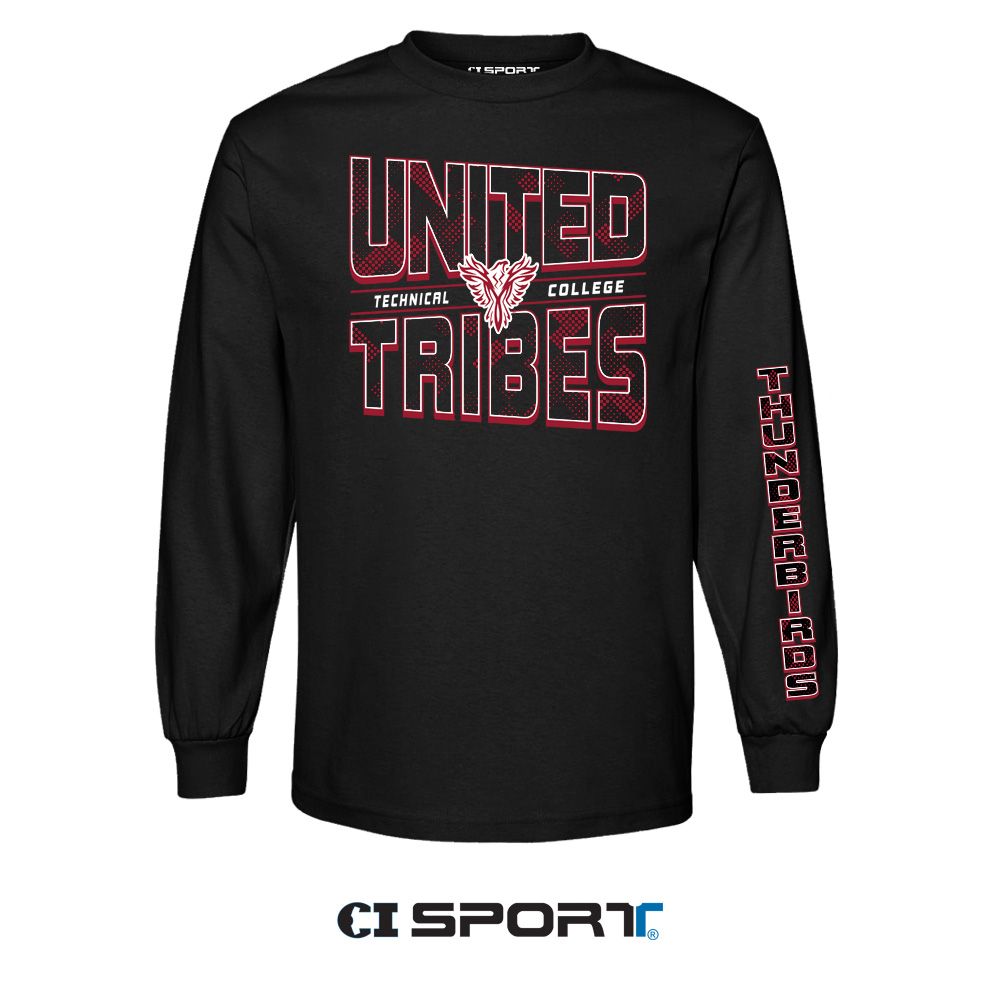 UTTC TBIRD ABERCROMBIE L/S TEE -BLACK