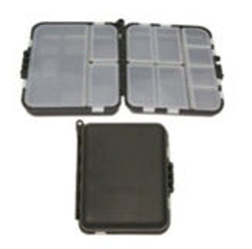 SHEFFIELD RECTANGULAR POCKET BOX 12 COMPARTMENT 4"x4 5/8" (black)