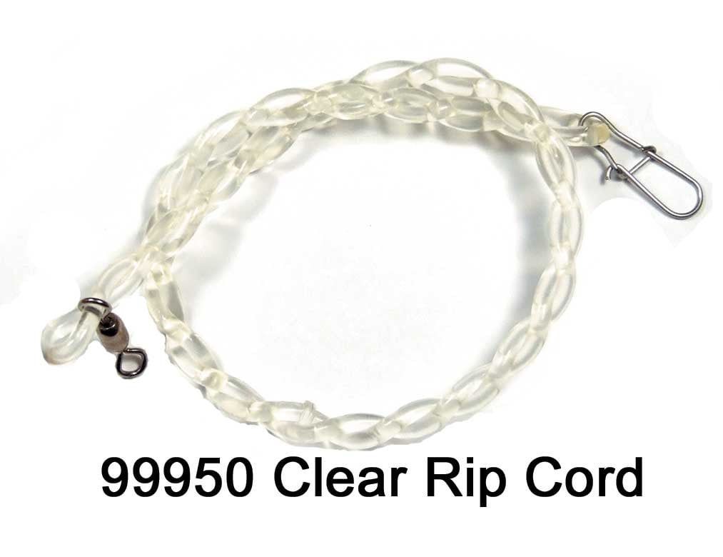 DREAMWEAVER SNUBBER 'RIPCORD' - 12"" - CLEAR - UV PROTECTED"
