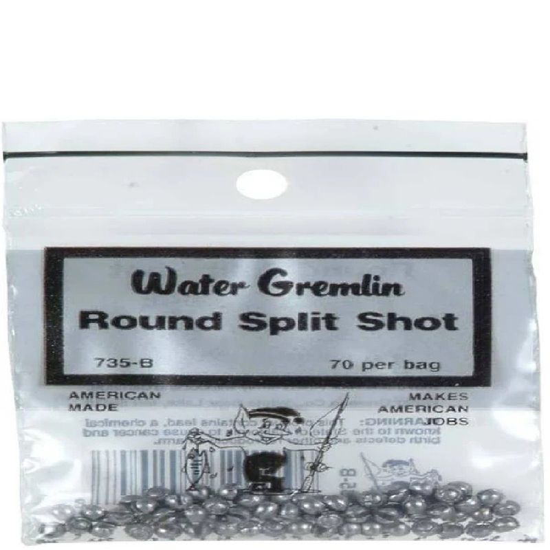 WATER GREMLIN ROUND SPLIT SHOT 735
