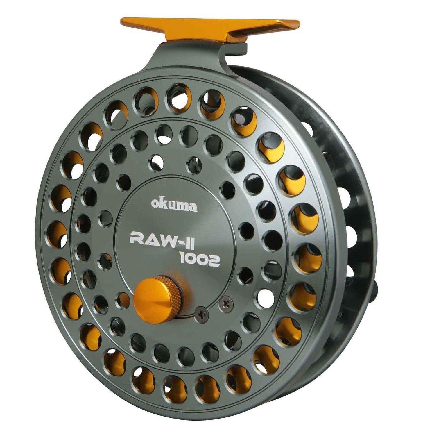 OKUMA RAW II CENTERPIN FLOAT REEL