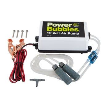 MARINE METAL POWER BUBBLE 12V LIVEWELL PUMP B-15
