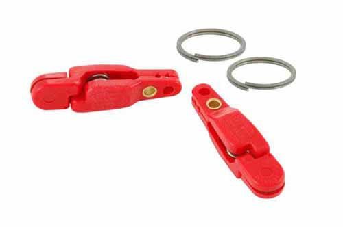 RED PLASTIC WEIGHT CLIPS OR-16