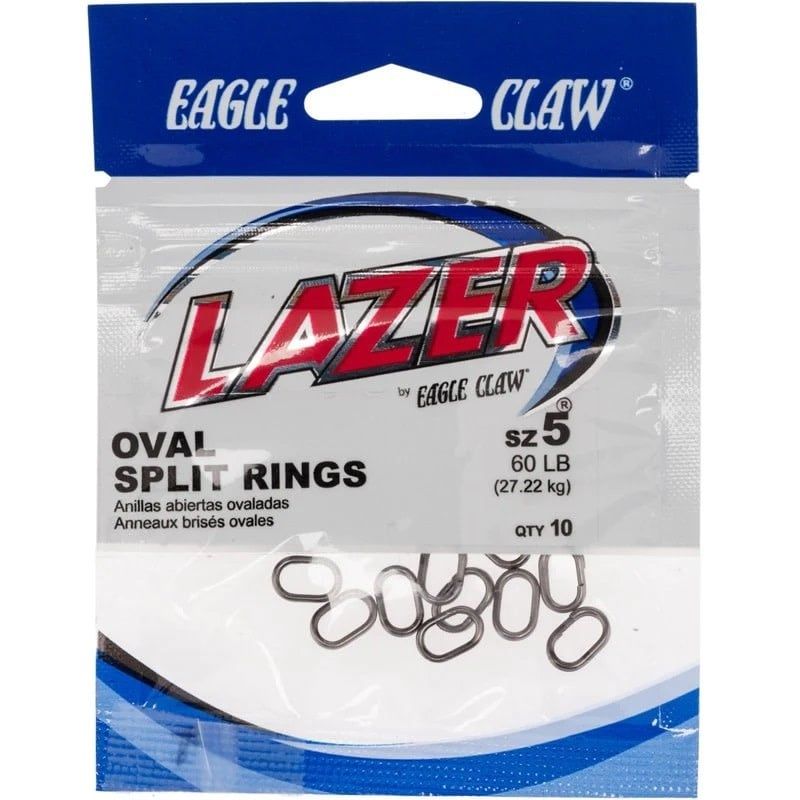 Lazer Oval Split Rings