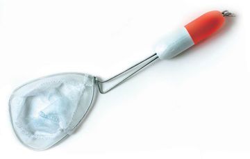 EAGLE CLAW FLOATING MINNOW DIP NET WHITE MESH