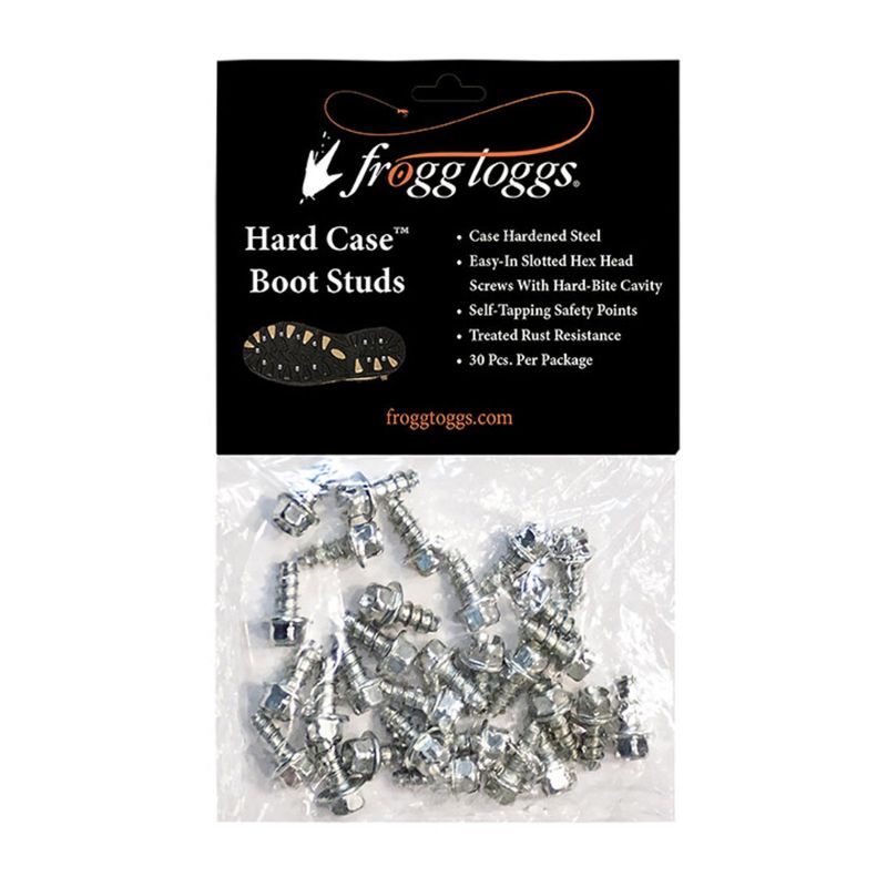 Frogg Togg Hard-Case Boot Studs | Steel | 30 Per Pack