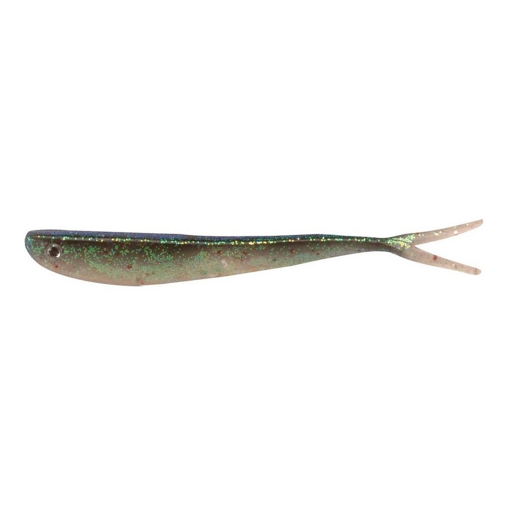 BERKLEY POWERBAIT DROPSHOT MINNOW 3 IN EMERALD SHINER SCALES