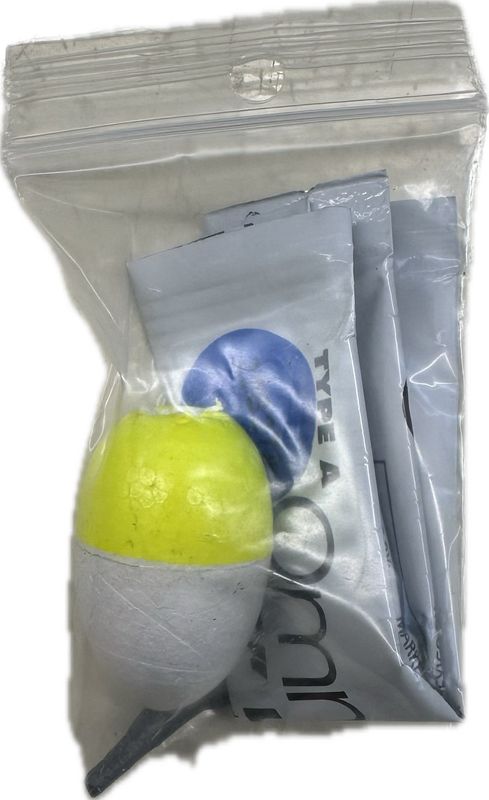 LIGHTED WEIGHTED SMALL GLO BOBBER