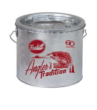 Frabill 2 Pc Galvanized Floating Bucket 8 qt