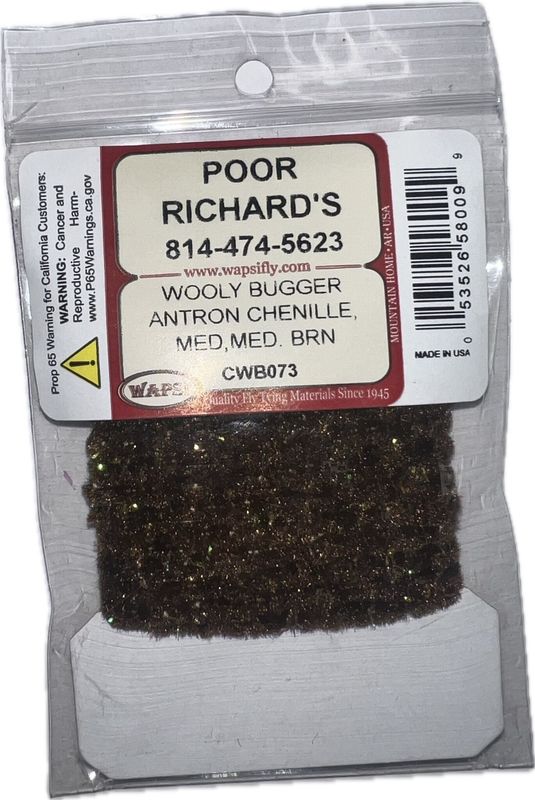 WOOLY BUGGER ANTRON CHENILLE