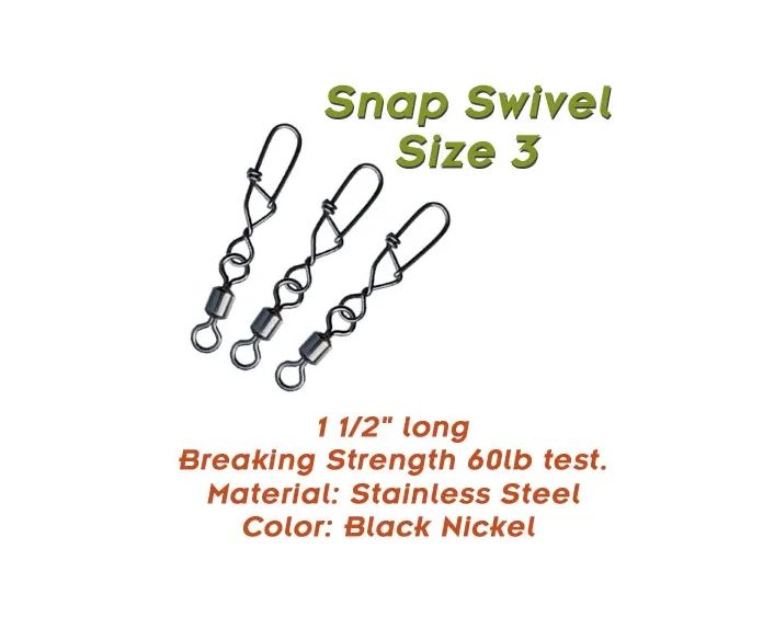 TORPEDO SNAP SWIVEL