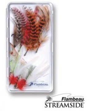 Slimline Fly BoxClear w/flat foam