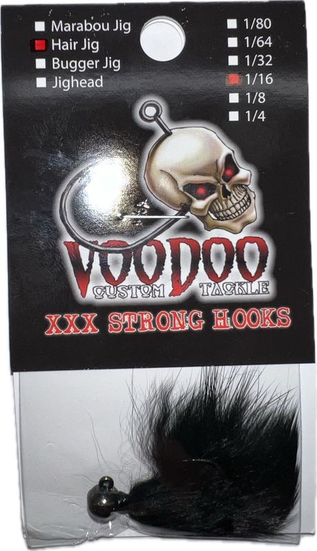 VOODOO RABIT HAIR JIG 1/16OZ