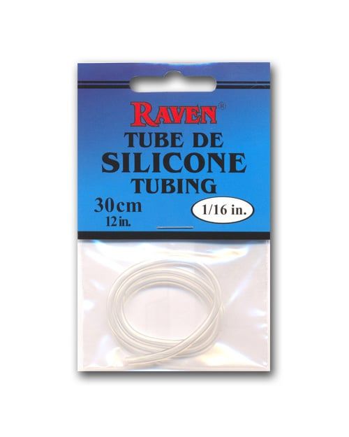 RAVEN SILICONE TUBING, 3/32" DIA., 1 FOOT