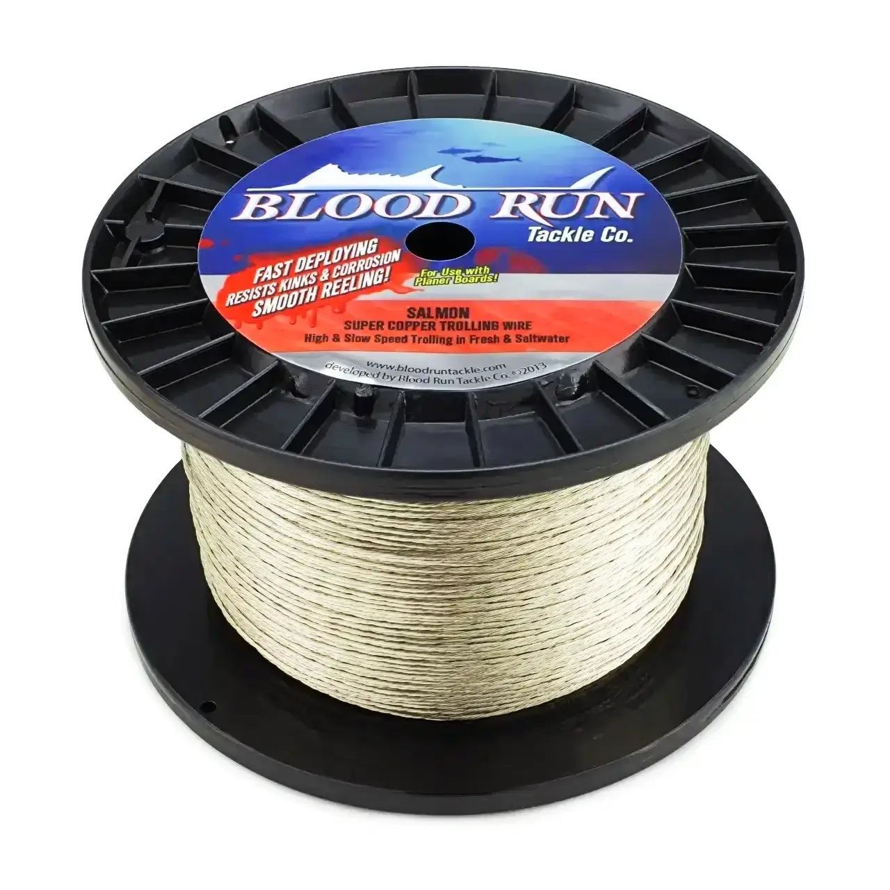 BLOOD RUN COPPER TROLLING WIRE
