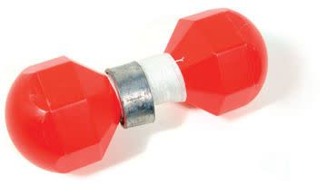EAGLE CLAW DUMBBELL MARKER BUOY W/ LINE - ORANGE