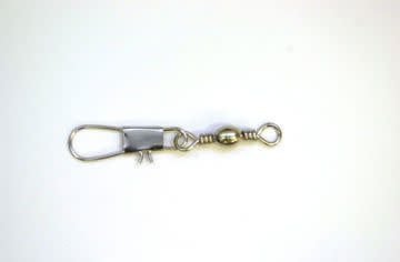 Eagle Claw Barrel Swivel w/Interlock Snap