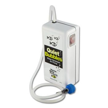MARINE METAL QUIET BUBBLE 2 'D' BATT, 60HRS, up to 8GAL B-14