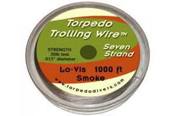 Torpedo Trolling Wire 7-Strand 30LB 1000FT
