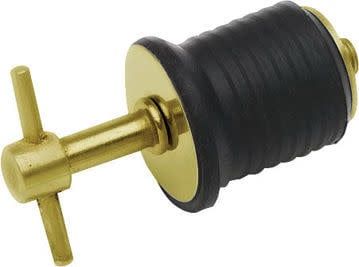 SEASENSE 1" THREADED BRASS DRAIN PLUG W/T-HANDLE