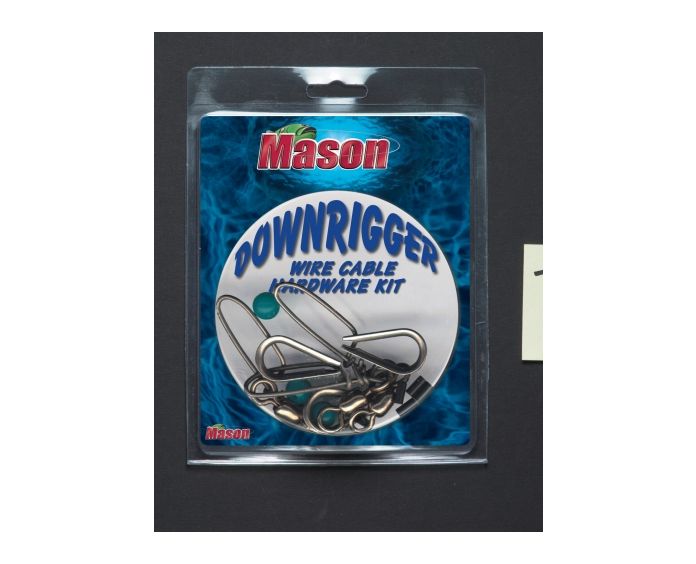 MASON CABLE HARDWARE KIT FOR DOWNRIGGER CABLE