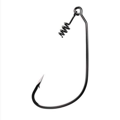 E.Claw TROKAR SWIMBAIT Hook, Plat.Black, Sz 4/0, 5/pk