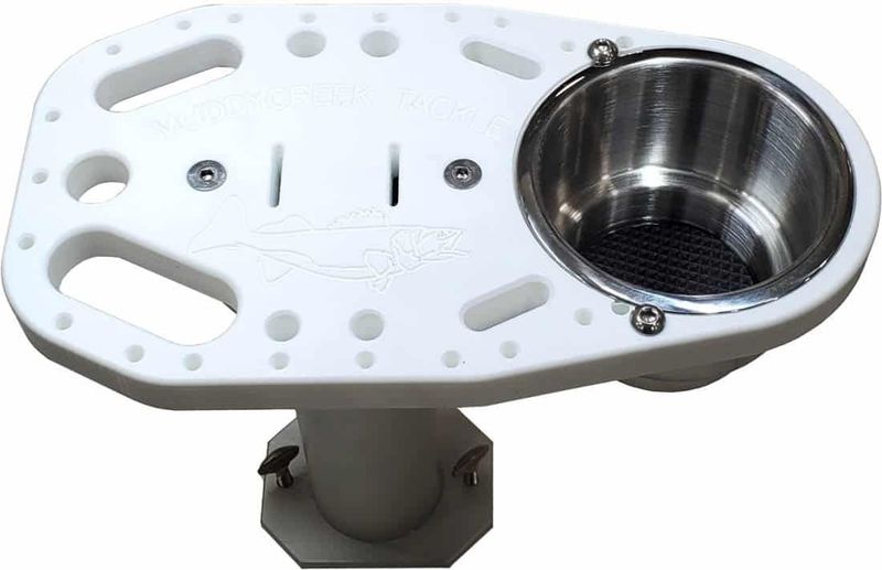 muddycreek tool caddy/cup holder track mount