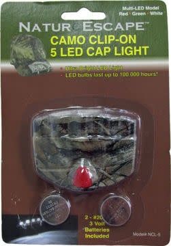 HT CAMO CLIP-ON CAP LIGHT