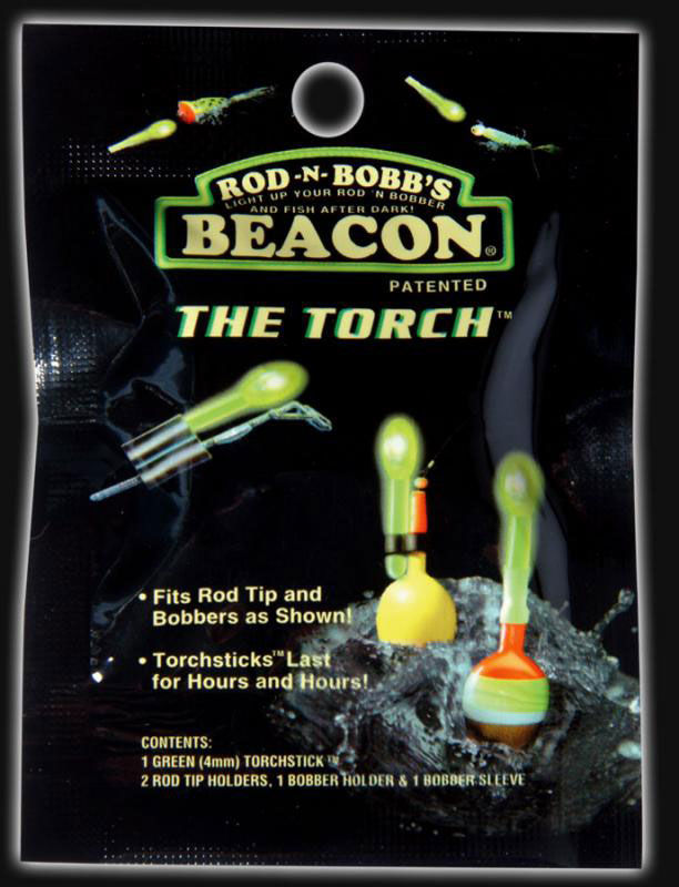 ROD-N-BOBBS THE TORCH LIGHTSTICK - 1/PK YELLOW