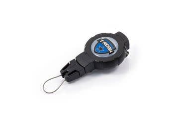 T-Reign Retractable Gear Tether , Large,Carabiner connection (Fish series)
