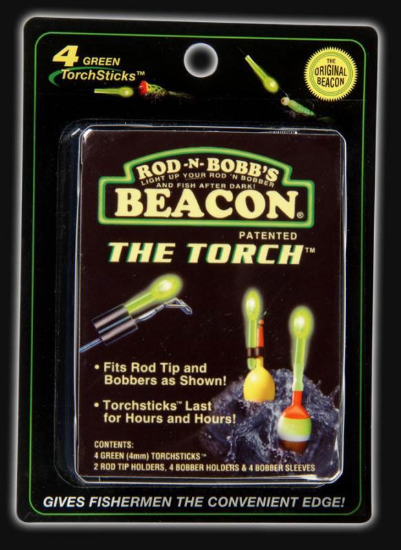 ROD-N-BOBBS THE TORCH LIGHTSTICK - /PK GREEN