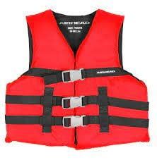 VEST GEN BOATNG RED ADLT