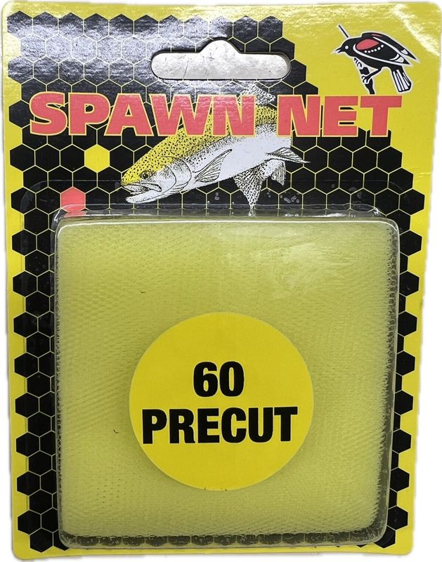 BLACKBIRD SPAWN NET SQUARES YELLOW 60 CT