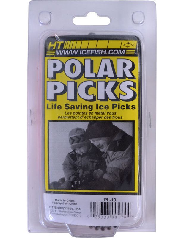 HT POLAR PICKS 2 SAFETY PICKS W/CORD, INC.HOOK SHARPENER